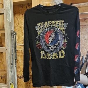 Grateful Dead "Steal Your Face" Long Sleeve Shirt Mens Size Medium